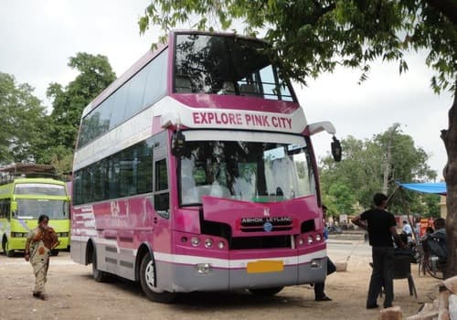 Jaipur Tourism Bus double-decker bus